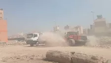 استجابة لشكاوى المواطنين.. الجيزة ترفع تراكمات القمامة بمحيط دائري المنيب