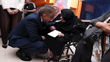 محافظ الجيزة يزور دار هدية بركات لكبار السن ويهنئ النزلاء بعيد الأضحى 