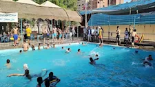 تفاصيل إصابة 4 أطفال باختناق داخل حمام سباحة بنادي شهير بالقاهرة
