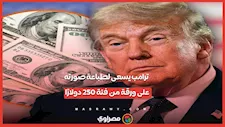 للمرة الأولى منذ 160 عامًا.. ترامب يسعى لطباعة صورته على ورقة من فئة 250 دولارًا