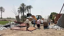 بالتفاصيل.. رصد 56 حالة تعد وإزالة فورية للمخالفات في عدة مراكز بالجيزة