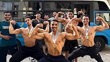 طالب بـ"حلوان التكنولوجية الدولية" يحصد ذهبية بطولة الجامعات في كمال الأجسام