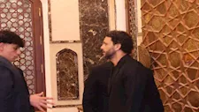 حسام غالي يقدم واجب العزاء في الراحل عمرو النقلي نائب رئيس بنك مصر