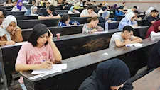 انتظام امتحانات الترم الثاني 2026 بجامعة القاهرة بعد إجازة العيد.. صور