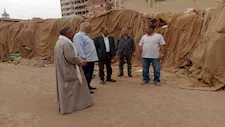 بالصور- توريد 53.7 ألف طن قمح محلي وانتظام الحصاد بأسيوط 
