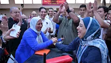 20 صورة.. يوم رياضي لطلاب جامعة القاهرة بحضور رئيسها وعمدائها