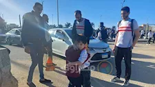 بـ"تيشيرت" الأبيض وعلم النادي.. أطفال الزمالك يتصدرون رحلة الزحف إلى برج