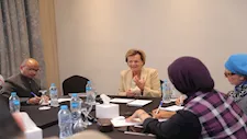 سفيرة أوروبا في مصر: تعاوننا مع جامعة الدول انتقل لمستوى ثانٍ.. ونعقد اجتماعًا قريبًا- صور
