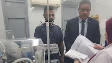 وكيل صحة المنوفية يفاجئ مستشفى قويسنا.. ويحيل 5 أشخاص للتحقيق (صور)