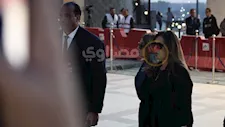 ليلى علوي تصل عزاء هاني شاكر بالشيخ زايد- صور 