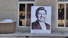 3 وزراء ومحافظ في عزاء هاني شاكر بالشيخ زايد- صور 