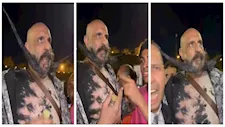 عزاء هاني شاكر، طرد الفنان حسن الهلالي، نجوم الفن، أمير الغناء العربي
