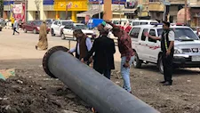   محافظ الدقهلية يتابع أعمال خط طرد محطة شرق المنصورة