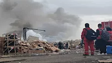 بينهم رجال حماية مدنية.. ارتفاع مصابي حريق مخازن قليوب إلى 14 شخصًا (صور)