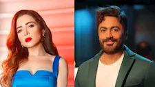 "إنتي حتة مني".. رسالة مؤثرة من تامر حسني لـ مي عز الدين