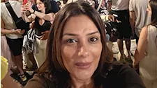 إنجي المقدم تستمتع بـ إجازة الصيف في شوارع روما