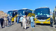 انطلاق عودة حجاج السياحة البري.. وصول أولى الرحلات إلى العقبة في طريقها لمصر