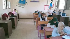 بالصورـ وكيل تعليم أسيوط يتفقد لجان امتحانات الإعدادية في صدفا