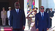 السيسي يستقبل رئيس الكونغو الديمقراطية لبحث تعزيز العلاقات الثنائية