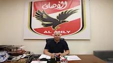 بالصور.. أول ظهور لوائل جمعة في الأهلي بعد توليه منصب مدير الكرة