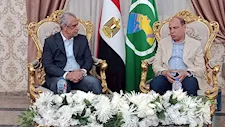 محافظ المنيا يستقبل وزير الإنتاج الحربي لمتابعة مشروعات الصرف الصحي  