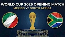 حافلة منتخب جنوب أفريقيا تتوجه لخوض افتتاح كأس العالم 2026 (صور)