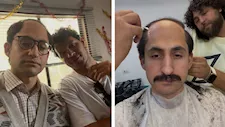 أمير المصري ينشر صور وفيديوهات من كواليس فيلم "القصص" 