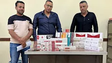 ضبط 268 علبة سجائر مجهولة المصدر في حملة تموينية بالفرافرة