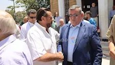 25 صورة من جنازة شقيقة وزير الإعلام السابق