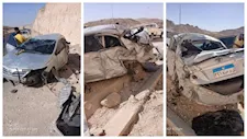 "العربية بقت قطع غيار".. إصابة 4 طلاب في انقلاب سيارة ملاكي بأسيوط (صور)