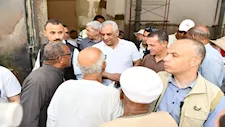 وزير الإنتاج الحربي يتابع مشروعات حياة كريمة بأسوان ويوجه بسرعة الإنجاز