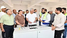 وزير الإنتاج الحربي يتابع تنفيذ مشروعات المبادرة الرئاسية "حياة كريمة" بأسوان