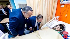 محافظ المركزي ووزير التعليم العالي يفتتحان عددًا من المشروعات والوحدات الطبية بالمعهد القومي للأورام