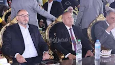 محافظ القاهرة يتابع مباراة مصر وبلجيكا مع المواطنين عبر شاشات عملاقة – (صور)