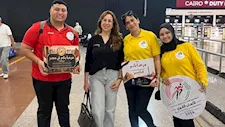  الإسماعيلية تستقبل الوفود العربية المشاركة في بطولتي ألعاب القوى (صور)
