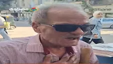 "انا كفيف وسامحه لوجه الله".. والد المتهم بسرقة بائع الجرائد يطلب السماح