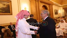 بينهم "الأزهري" وعمرو موسى.. وزراء وشخصيات عامة في عزاء والد السفير السعودي (صور)