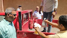 الجيزة: غلق منشأة لتعبئة طفايات حريق بمواد مجهولة المصدر في إمبابة