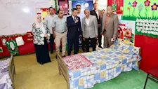 "قبل الامتحانات بساعات".. محافظ المنوفية يتفقد لجان الثانوية العامة واستراحات المراقبين -صور