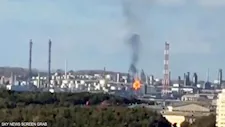 مسيرات أوكرانية تضرب مصفاة نفط روسية في سيبيريا (فيديو) 