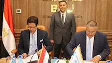 إنشاء مستشفى جامعي بالعبور بتعاون بين بنها وبنها الأهلية (صور)
