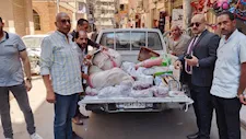 ضبط 85 كيلو لحوم فاسدة و200 كيلو توابل مجهولة المصدر في حملة بالمنيا
