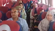 انفجار إطار وتأخر عن اللجان.. القصة الكاملة لحادث أتوبيس مراقبي الثانوية العامة بالبدرشين -فيديو وصور