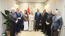 وزير الزراعة يبحث مع وفد بولندي تعزيز التعاون وزيادة التبادل التجاري