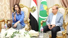 وزيرة الثقافة تصل المنيا لحضور ملتقى أدباء وسط الصعيد الـ 23 