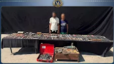 مداهمة ورشة سرية لتصنيع الأسلحة بالقاهرة تنتهي بضبط 107 قطع سلاح