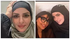 في عيد ميلادها.. أول ظهور لـ مها الصغير بالحجاب وأولادها يهنئونها