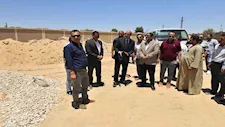 محافظ أسيوط يتفقد مشروع مركز إيواء الكلاب الضالة بطريق بني غالب -صور