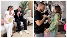 شريف الليثي لـ ملك أحمد زاهر بعيد ميلادها: حبيبتي.. والأخيرة: الحب كله