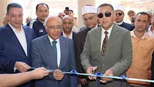 محافظ القليوبية يفتتح مسجد ياسين الجبل بقرية ميت كنانة -صور